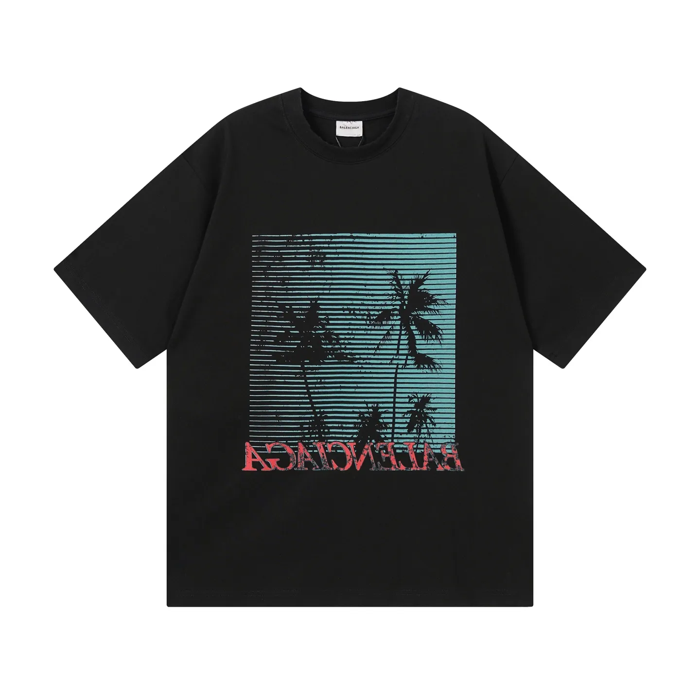 【 . Quality】BALENCI*GA/ .SS 26 New Arrival 。 Balenclag* 🏝️ T 。 Retro 。 . Authentic 。 ！ ZP 。 260 ， . ， ， 。 。 ， 。 OS . Same Style ：BL 263783 ：Black Size：XS S M L